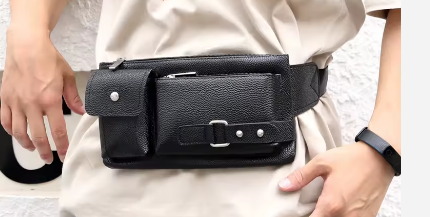 حقيبة جلدية فاخرة